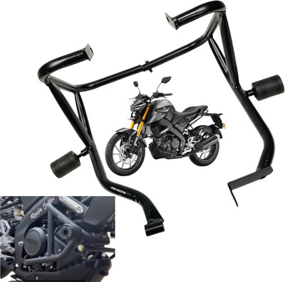 Dhe Best Bike Stylist Metal Crash Guard With Slider Leg Guard Legguard for Yamaha MT 15(Yamaha)