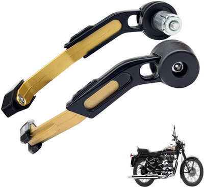 Generox CNC Brake Clutch Lever Guard For Twin spark Bike Crash Guard(Royal Enfield)