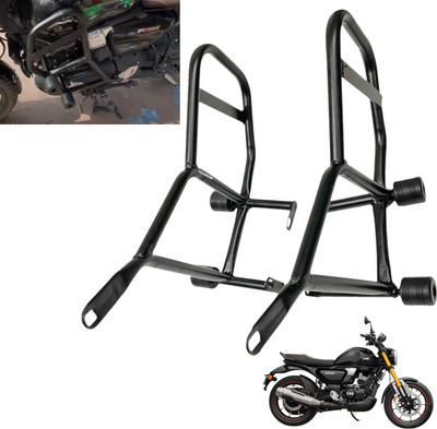 OZANGO Bike Heavy-Duty Premium Crash Guard /Leg guard With Frame 4 Slider for Ronin(TVS)