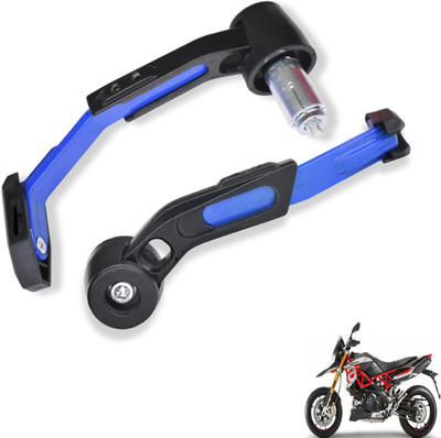 Shopland Adjustable CNC Lever Guard for All Bike LG_Blue332 Bike Crash Guard(Aprilia)