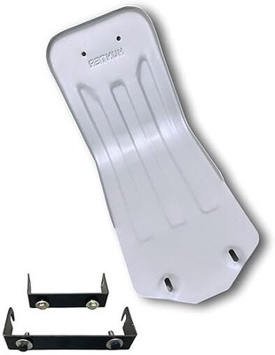 CHINKI TRADERS hunter sump guard silver Bike Engine Guard(Royal Enfield)