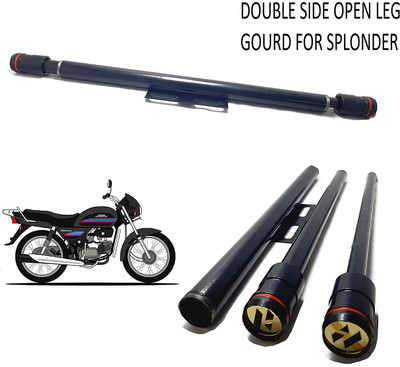 BSI Heavy Double Rod Open Leg Guard for Splendor Bike Crash Guard(Hero)