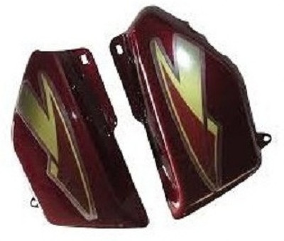 ARPIT ENTREPRISE Side Panel For CD Dawn (Maroon) Bike Crash Guard(Hero)