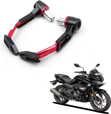 ROYAL AUTO MART RED CNC Brake Clutch Lever Protector for motorcycles_23 Handlebar Hand Guard(Honda)