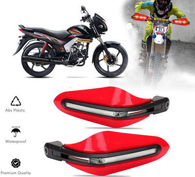 AUTO PEARL RED Protector Proguard Pro Brake Clutch Lever Protector Guard Bike Crash Guard(Mahindra)