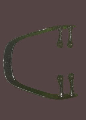 pnk STYLISH HEAVY S ROD OPEN LEG GUARD Bike Crash Guard_182(Hero)