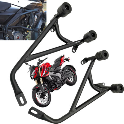 Dhe Best Bike Heavy metal Slider Support Crash Guard Leg guard for Bajaj Pulsur NS 400Z