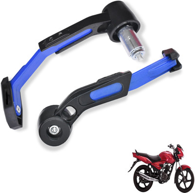 Shopland Adjustable CNC Lever Guard for All Bike LG_Blue144 Bike Crash Guard(TVS)