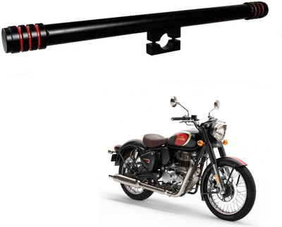 MK Mankrit OPEN Rod Leg Guard Crash Guard Universal for Bullet (Black)(Royal Enfield)