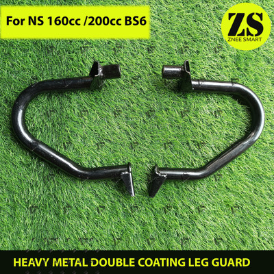 Znee Smart HEAVY METAL DOUBLE COATING LEG GUARD NS160/NS200 ( BS6) Bike Crash Guard(Bajaj)