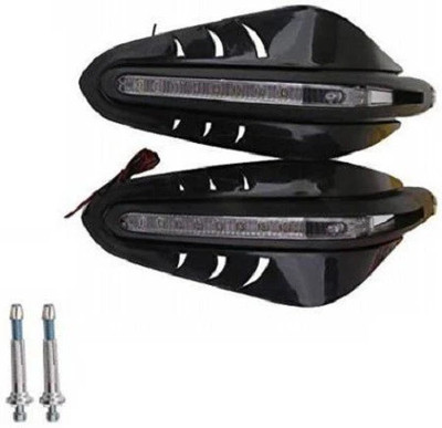meenu arts AB-HANDLE-GUARD-BLACK-N1905 Handlebar Hand Guard(Universal For Bike)