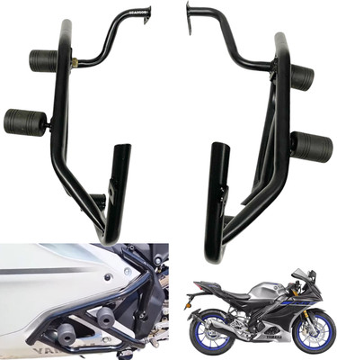 OZANGO Bike Motorcycle Safety Crash Guard Bar Leg Guard 4 Slider for Yamaha R15 V4(Royal Enfield)