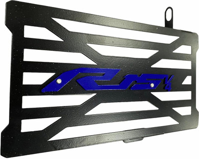 SGTB Yamaha R15 V4 Radiator Guard Blue Frame Bike Radiator Guard(Yamaha)