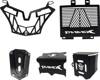 HIMOTORS DOMINAR COMBO SET 5-New12 Bike Crash Guard(Bajaj)