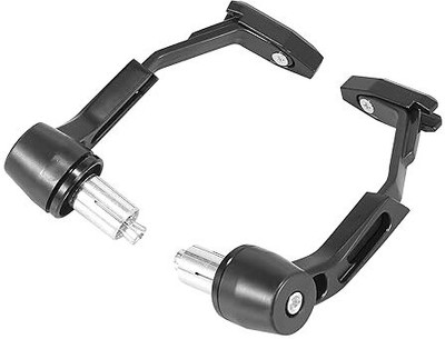 Shreeji Accessorie CNC Motorcycle Brake Clutch Levers Protector Guard Handgrip Protector Universal Handlebar Hand Guard(Universal For Bike)