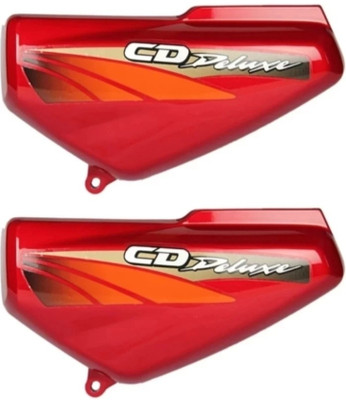 Jinvaani Hf red orange 2014 model side panel Bike Crash Guard(Hero)