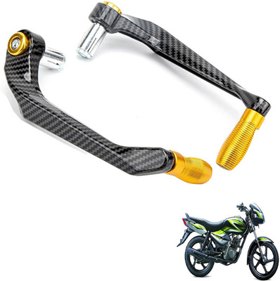 Generox Premium Quality Protective Lever Guard for All BikeGX-CRNF-GolDenLG237 Bike Crash Guard(TVS)