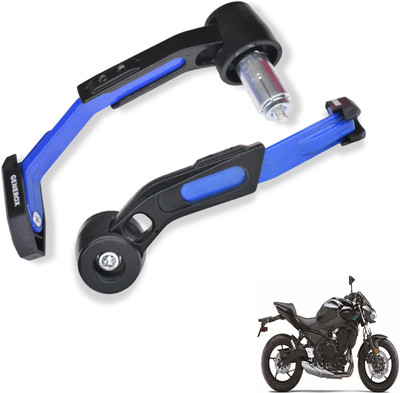 Generox Adjustable CNC Lever Guard for All Bike BlueLG284 Bike Crash Guard(Kawasaki)