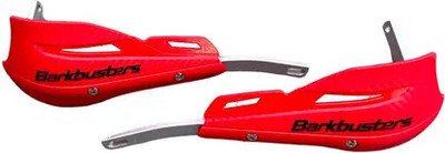 auto trends (RED)ALUMINIUM BARBUSTER Hand Guard Brake / Clutch Lever Guard Protector Handlebar Hand Guard(Universal For Bike)
