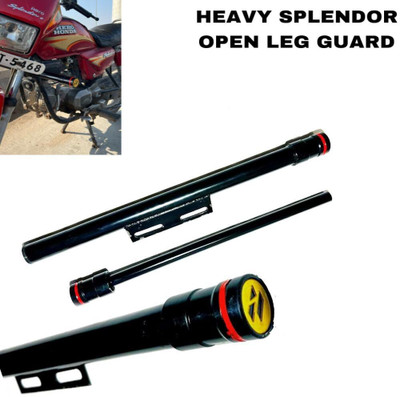 HouseOfCommon STYLISH HEAVY SINGLE ROD OPEN LEG GUARD FOR Bike Crash Guard(Universal For Bike)