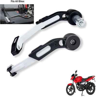 Generox Brake Clutch Lever Guard For Pulsar 135 LS DTS-i Bike Crash Guard(Bajaj)