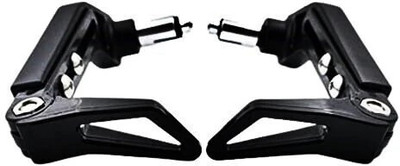 OBEROI'S TRADERS Adjustable Black Handlebar Brake Clutch Lever Guard Protector for All Bikes Bike Crash Guard(Universal For Bike)