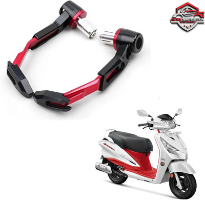 Autoinnovation RED CNC Adjustable Lever Protector Guard for universal for Bike_54 Handlebar Hand Guard(Hero)