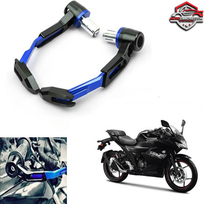 Autoinnovation Blue Black CNC 22mm Brake Clutch Lever Guards Protector Protective Hand Guard-52 Bike Crash Guard(Suzuki)