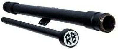 Shreeji Accessorie Leg Guard Single Rod with Heavy Open Baseball Bat for Classic Reborn 350 (Black) Bike Leg Guard(Royal Enfield)