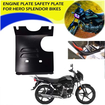 Znee Smart ENGINE PLATE SAFETY PLATE FOR HERO BIKES SPLENDOR MT5150 Bike Engine Guard(Hero)