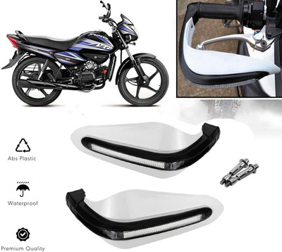 AUTO PEARL White Protector Proguard Pro Brake Clutch Lever Protector Guard Bike Crash Guard(Hero)