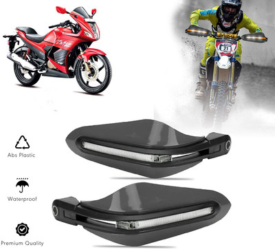AUTO PEARL Grey Protector Proguard Pro Brake Clutch Lever Protector Guard Bike Crash Guard(Hero)