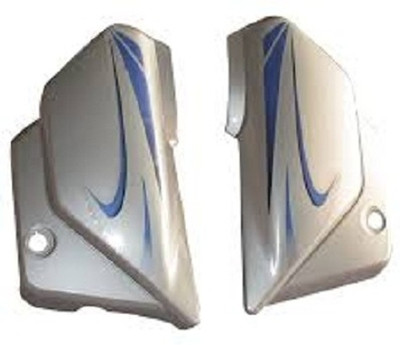 ARPIT ENTREPRISE SIDE PANEL FOR SPLENDOR A/W (SILVER/BLUE) Bike Crash Guard(Hero)