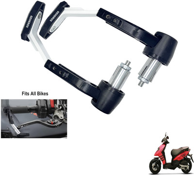 Generox Handle Clutch Lever Protector Guard for All Bike LG_White295 Bike Crash Guard(Aprilia)