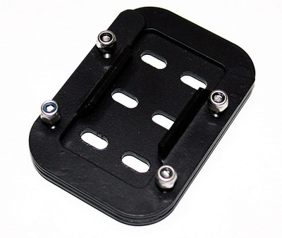 BSI Side Stand Extender Compatible with RE Interceptor 650 | Continental GT 650 Bike Crash Guard(Royal Enfield)
