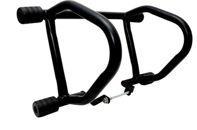 B.K Accessories Bike Crash guard With 4 Sliders Heavy Quality Metal For RE Hunter Model(Royal Enfield)