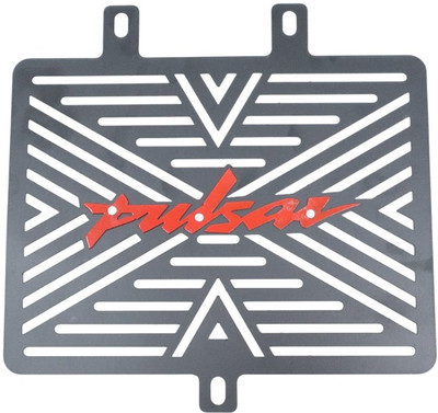 FAVOURITE RIDERS Metal Radiator Grill Guard for Bajaj Pulsar RS200 NS200 Bike Radiator Guard(Bajaj)