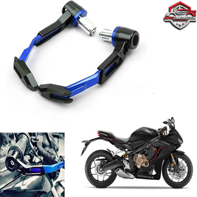 Autoinnovation Blue Black CNC Brake Clutch Lever Protector for motorcycles_58 Bike Crash Guard(Honda)