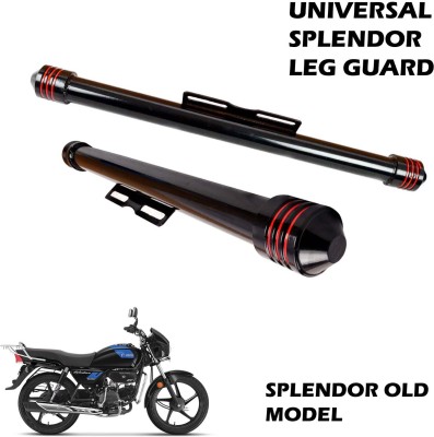 Znee Smart Single Leg Guard Rod for Hero Splendor (1 Pc, Black) Bike Crash Guard 125 cc(Universal For Bike)