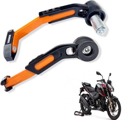 Generox Motorcycle Handlebar Grips Protective Guard For Apache RTR 200 Bike Crash Guard(TVS)