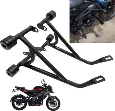 OZANGO Bike Stylist Metal Crash Guard With Slider Leg Guard for Pulsur NS 200(Bajaj)