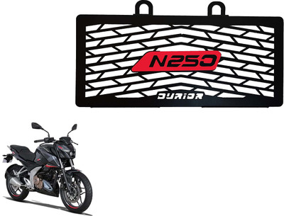 MOXZILLA Pulsar N250 (Red) Bike Radiator Guard(Bajaj)