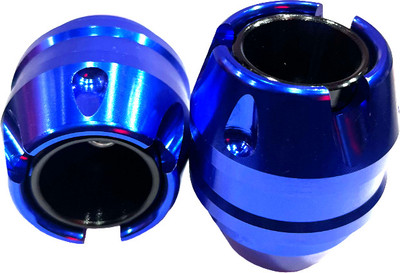 acube mart Fork Frame Slider Wheel Front Fork Frame Sliders Universal for Bike blue HWS-02 Bike Crash Guard(Universal For Bike)