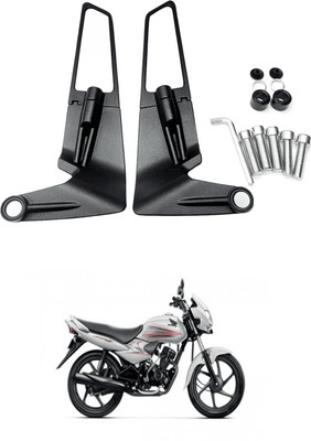 LOVMOTO Manual Blind Spot Mirror For Bajaj Discover 125 DTS-i(Left, Right)