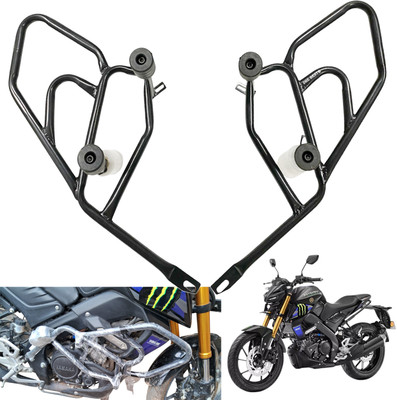 Dhe Best Bike Heavy metal Frame Slider Frame Big Crash Guard Leg guard for Yamaha MT 15(Yamaha)