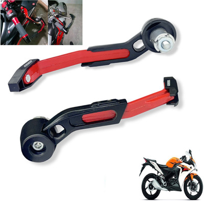 Generox Lever Protector Guard GX-LeverGuard-RED-049 Bike Crash Guard(Honda)