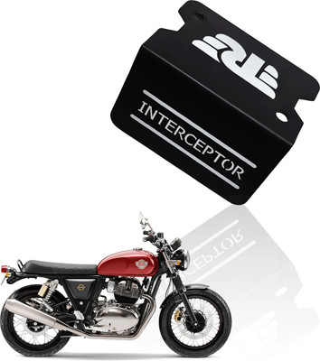 Moto Genius Interceptor Front Disc Brake Fluid Reservoir Oil Cap for Bike Crash Guard(Royal Enfield)