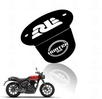 Moto Genius Hunter Front Disc Brake Fluid Reservoir Oil Cap Black Color Bike Crash Guard(Royal Enfield)