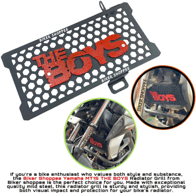 BIKER SHOPPEE THE BOYS RADIATOR GRILL FOR YAMAHA MT15 ALL MODEL Bike Radiator Guard(Yamaha)
