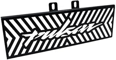 MILACHIN Compatible Bajaj Pulsar NS 200 Radiator Guard/Grill, Black Bike Crash Guard(Bajaj)